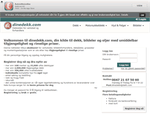 Tablet Screenshot of dinedekk.com